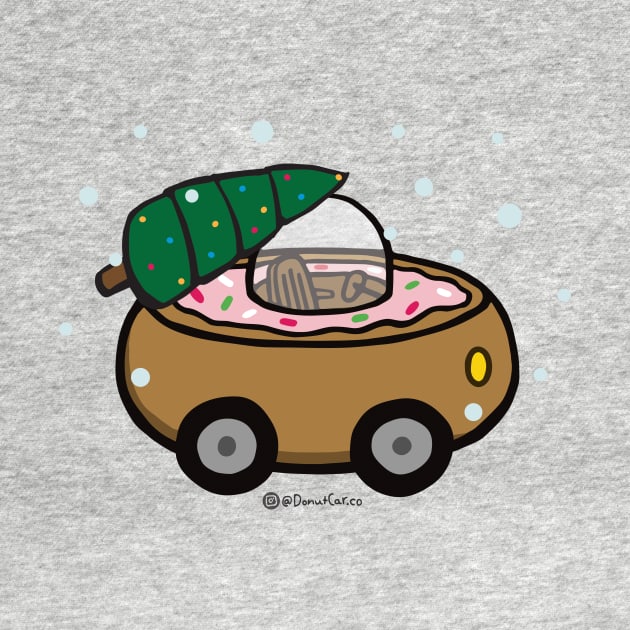 Christmas Tree Donut Car by donutcarco